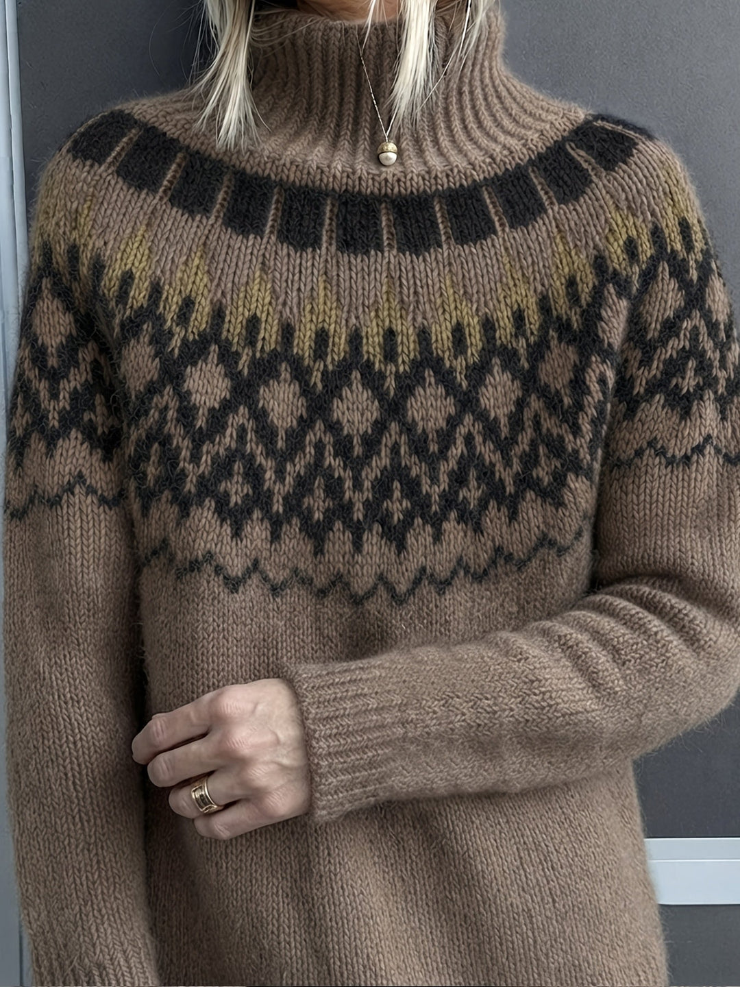 Arctic | Lässiger Pullover im Vintage-Stil