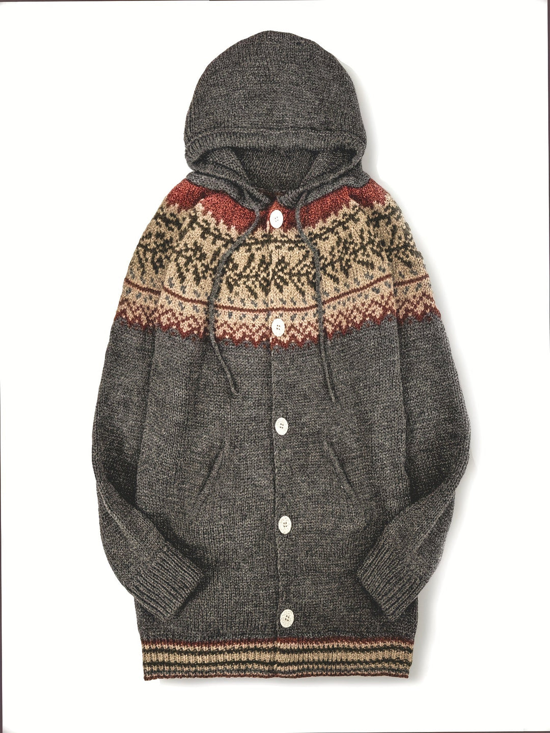 Artic | Grauer Strick-Cardigan