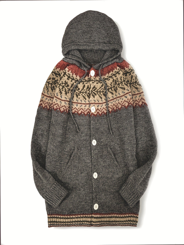 Artic | Grauer Strick-Cardigan