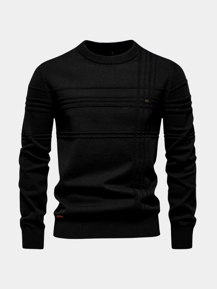 Klassisch strukturierter Pullover | Eleganz für jeden Tag