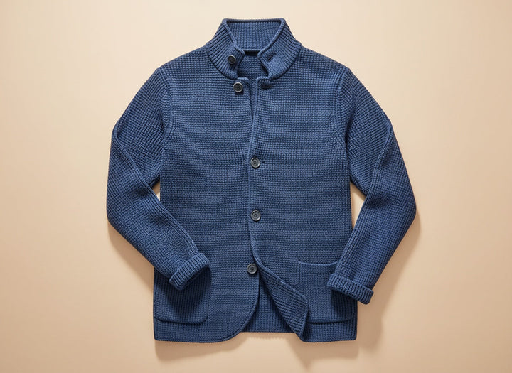 Cardigan classico in lana | Comfort ed eleganza