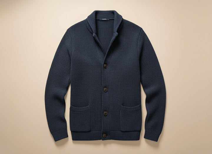 Cardigan classico in lana | Comfort ed eleganza