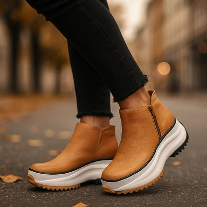 Stivaletti platform alla caviglia