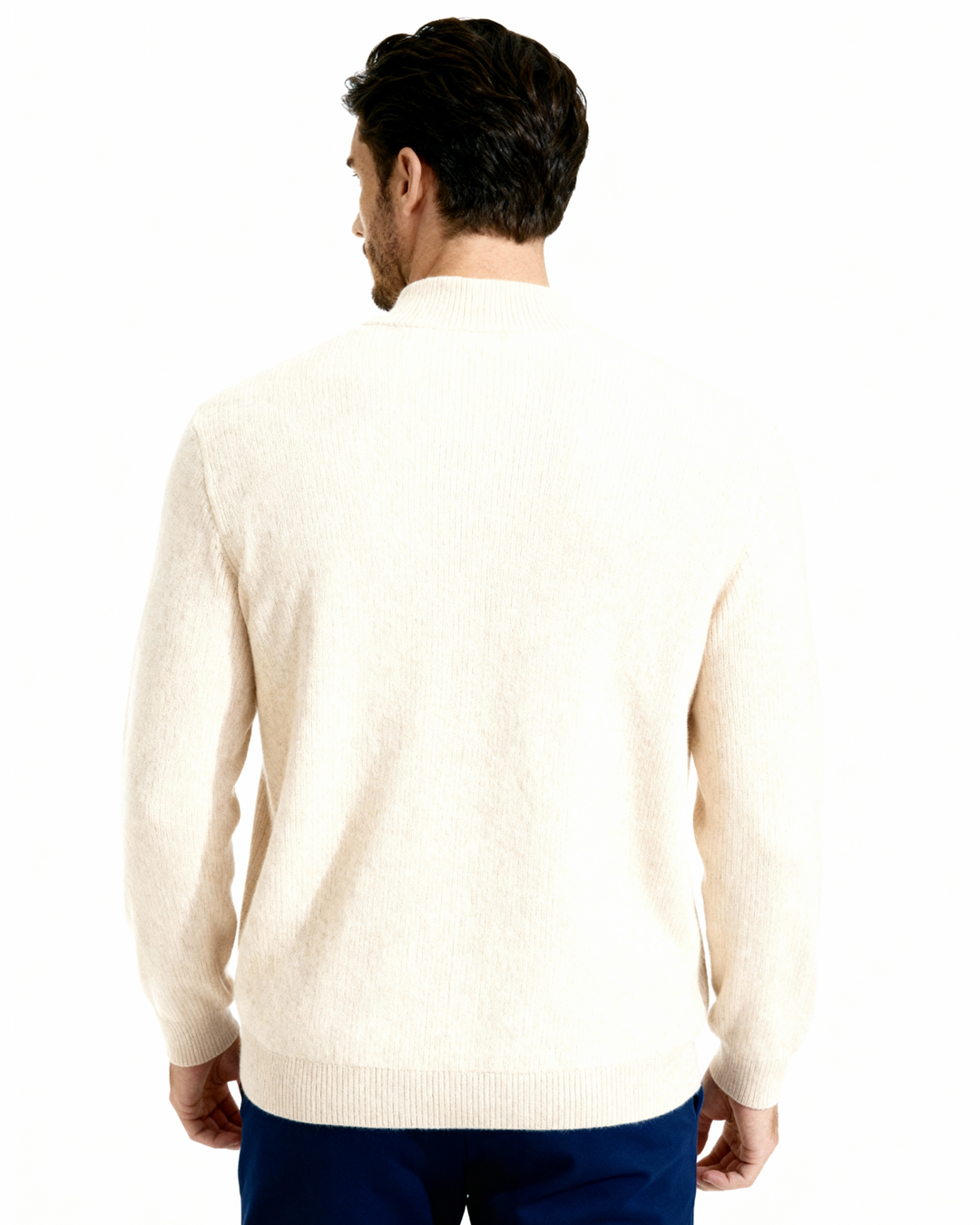 Elegant Zip Up Sweater | Everyday Comfort and Clean Style