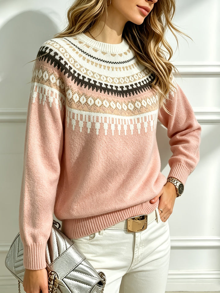 Mariana | Pull en maille à motifs
