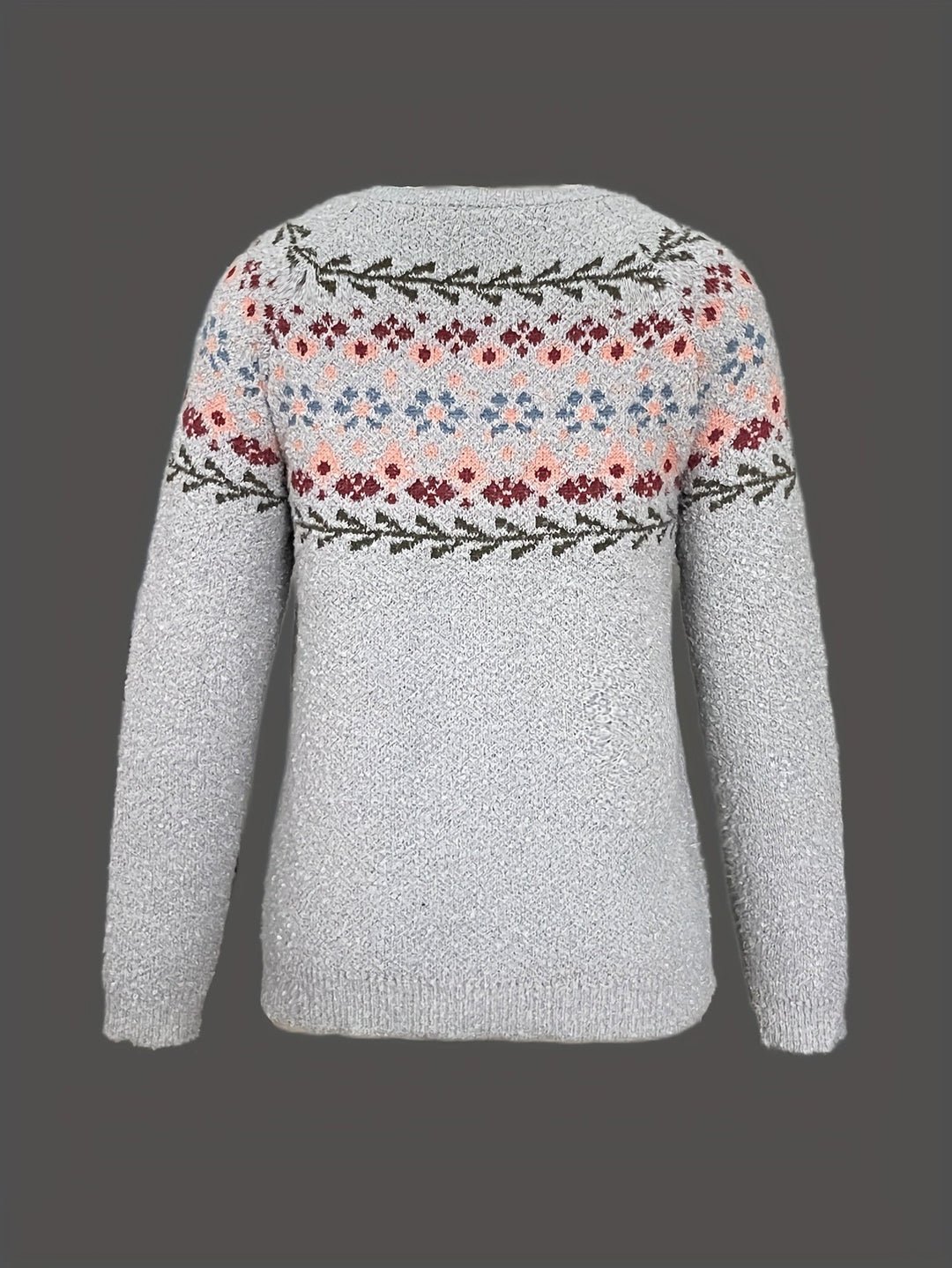 Alina | Grey Knit Sweater