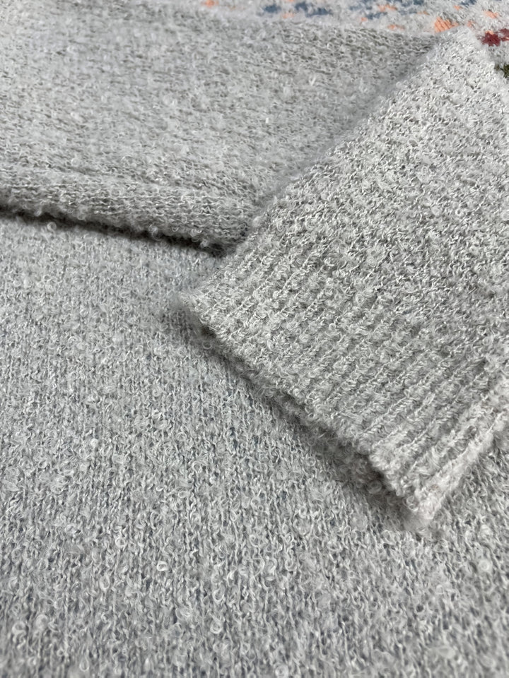 Alina | Grey Knit Sweater