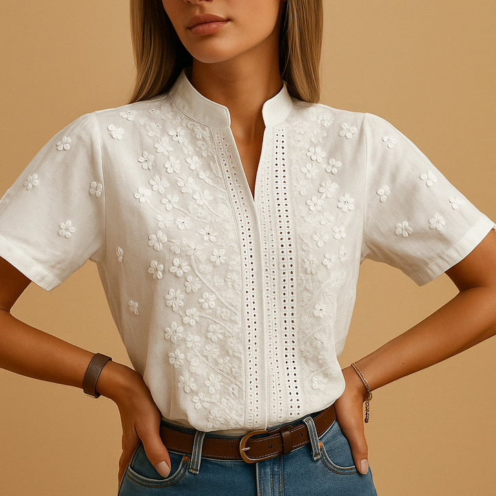 Elise | Camicetta bianca alla moda