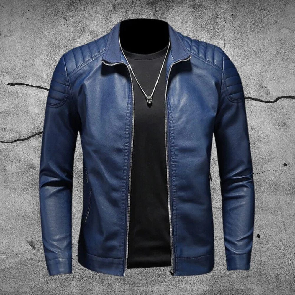 Veste biker premium zippée | Style affirmé