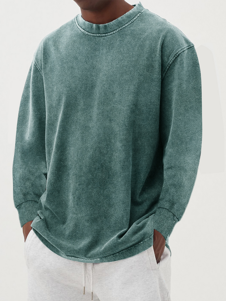 Camiseta minimalista de manga larga | Comodidad diaria
