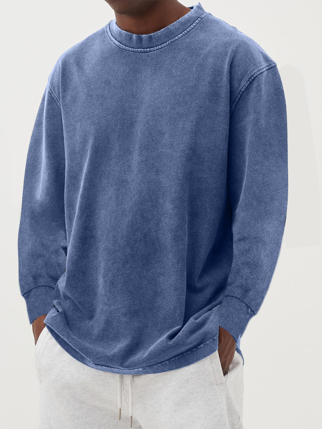 Camiseta minimalista de manga larga | Comodidad diaria
