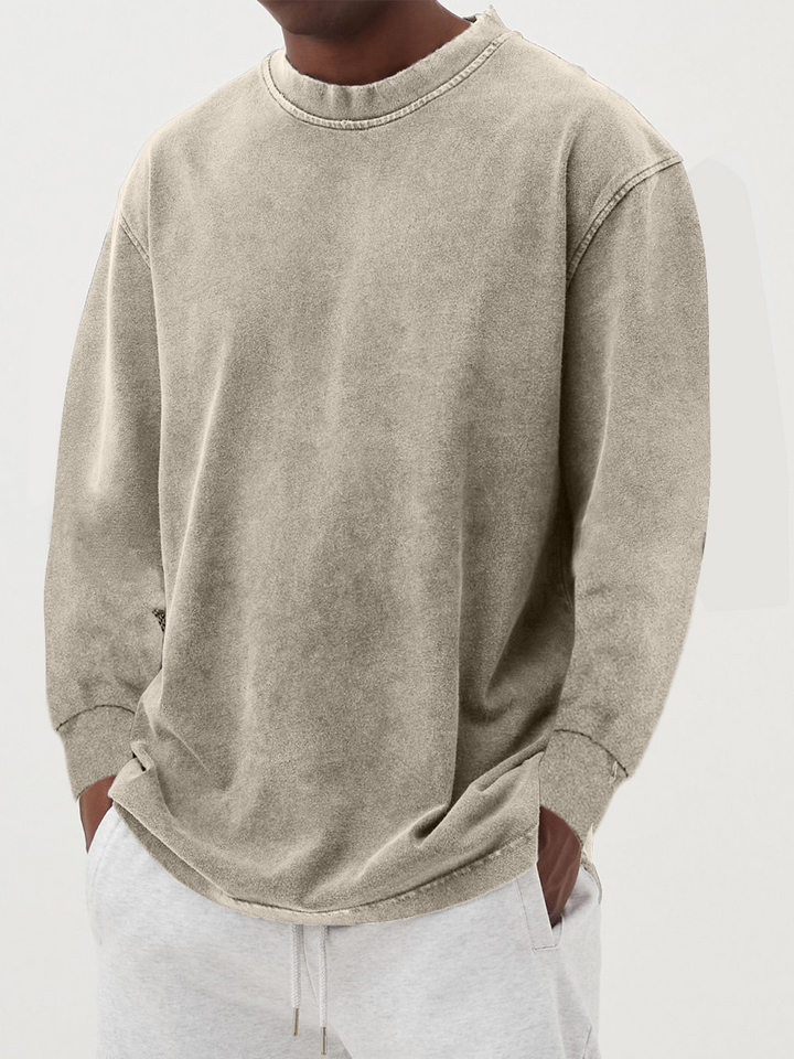 Camiseta minimalista de manga larga | Comodidad diaria