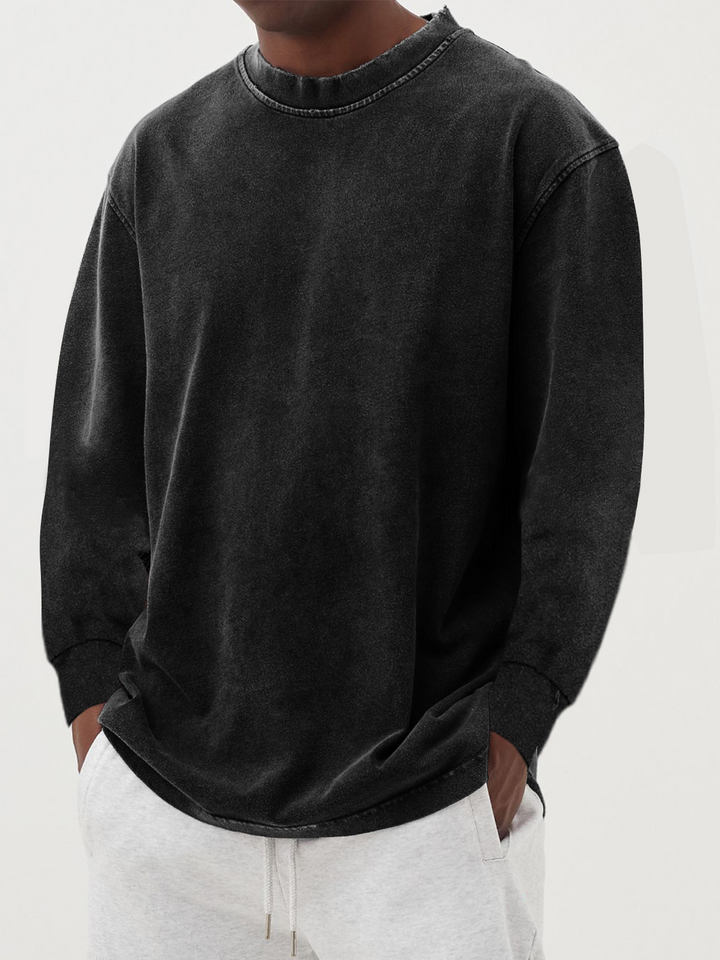 Camiseta minimalista de manga larga | Comodidad diaria