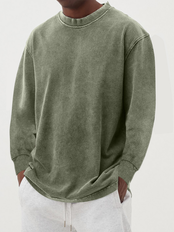 Camiseta minimalista de manga larga | Comodidad diaria