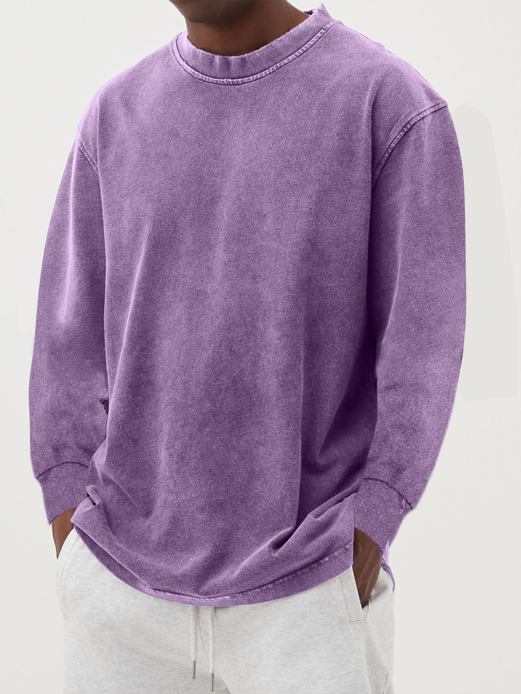 Camiseta minimalista de manga larga | Comodidad diaria
