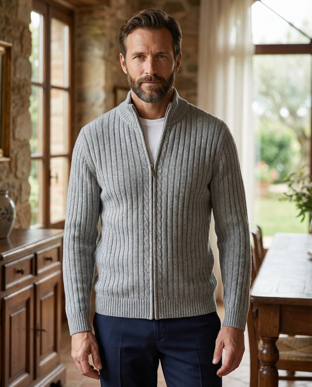 Classic Elegant Zip Vest | Everyday Comfort and Clean Style