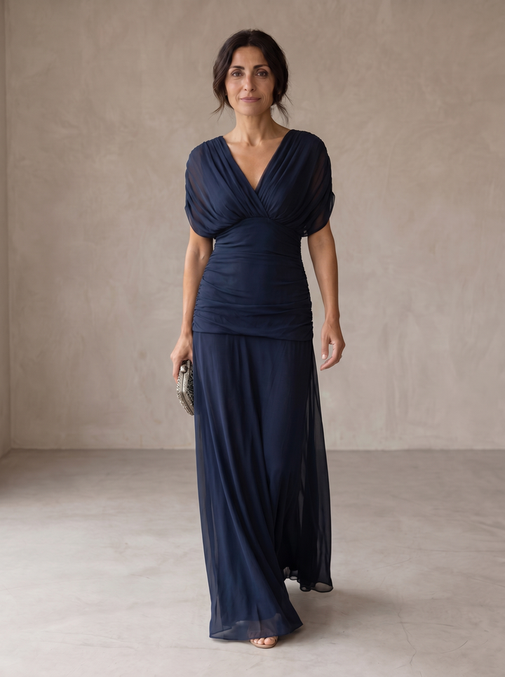 Avery | Abito Elegante Blu