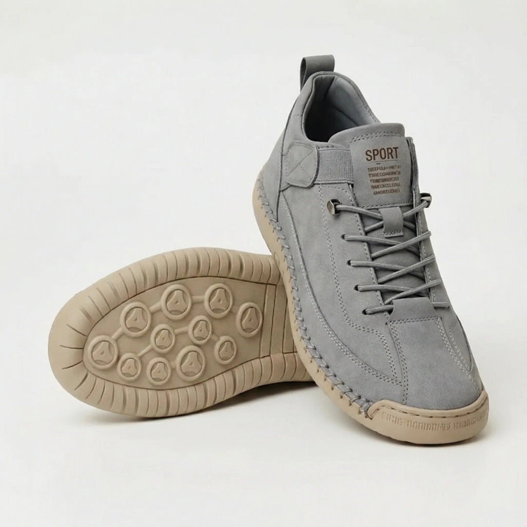 Oriana | Baskets à lacets avec surpiqûres contrastantes