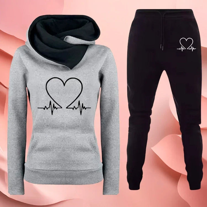 Rosa | Ensemble hoodie et jogging Cœur battant