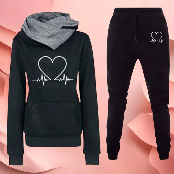 Rosa | Ensemble hoodie et jogging Cœur battant