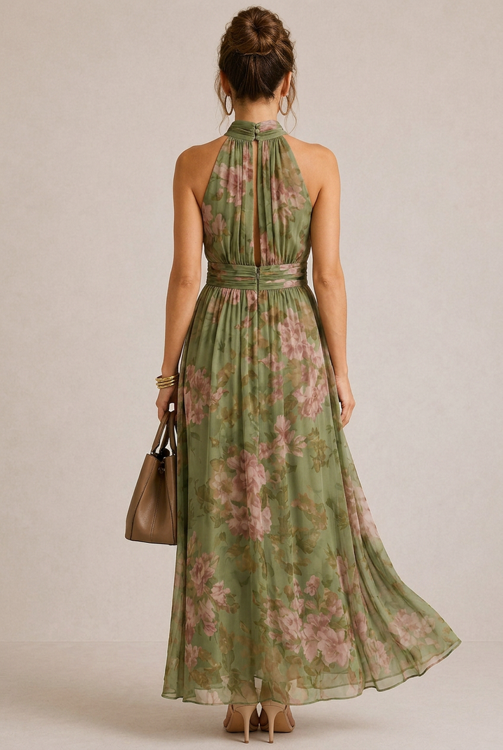 Mirely | Abito midi con scollo all&