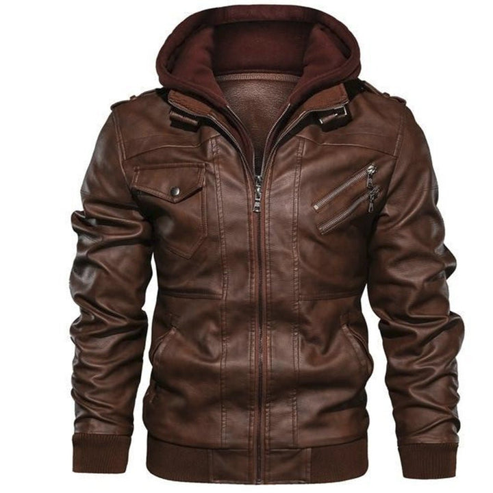 Biker Jacket with Zip and Integrated Hood | Ideal for daily use and leisure