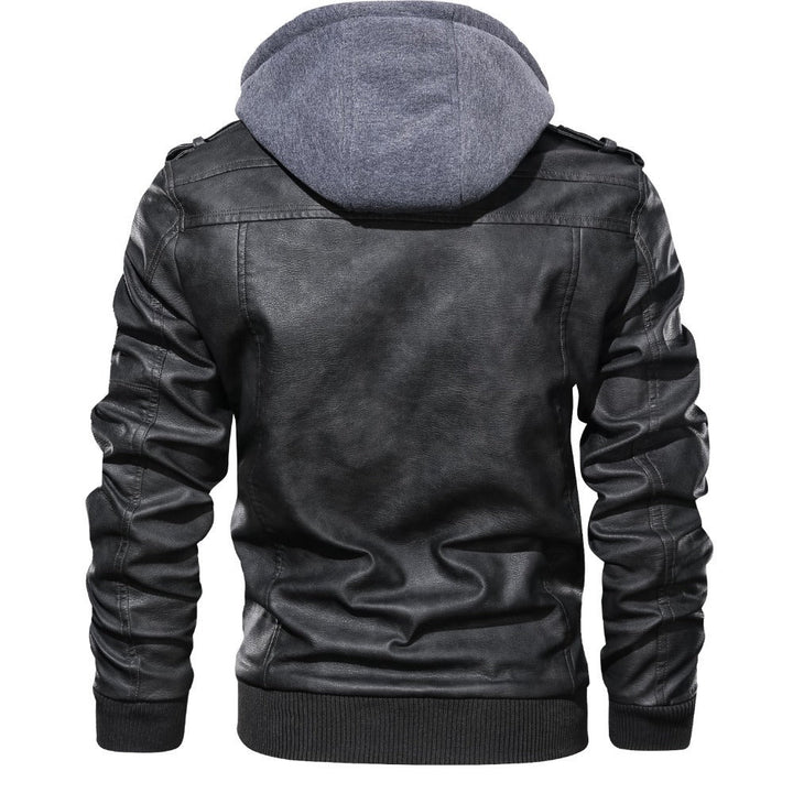 Biker Jacket with Zip and Integrated Hood | Ideal for daily use and leisure
